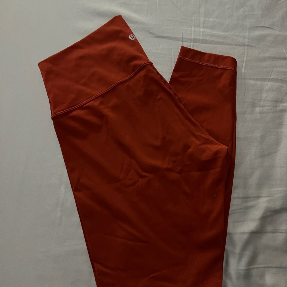 Lululemon Athletica Dark orange Leggings